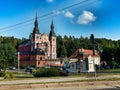 General view on the Sanctuary of St. Mary in ÃÅ¡wiÃâ¢ta Lipka in Poland